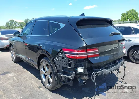 2021 Genesis Gv80 3.5T Awd из США, поврежденный, VIN KMUHCESC4MU031634